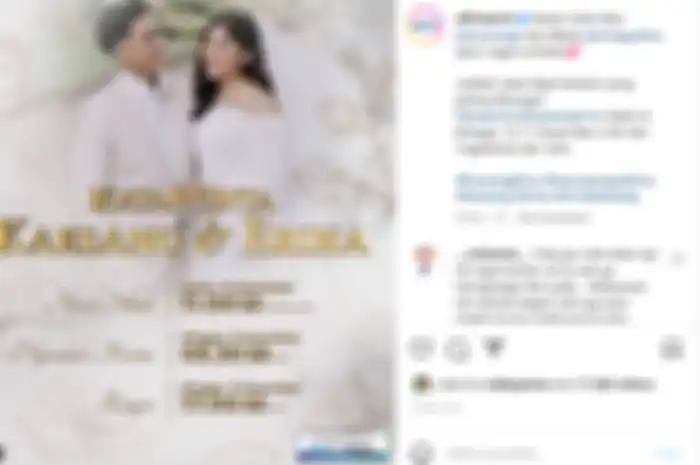 Pernikahan Kaesang Pangarep dan Erina Gudono live di televisi