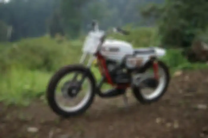 Motor custom hadiah untuk para pengunjung Motorfest 2022 berjuluk 'Blakasuta'.