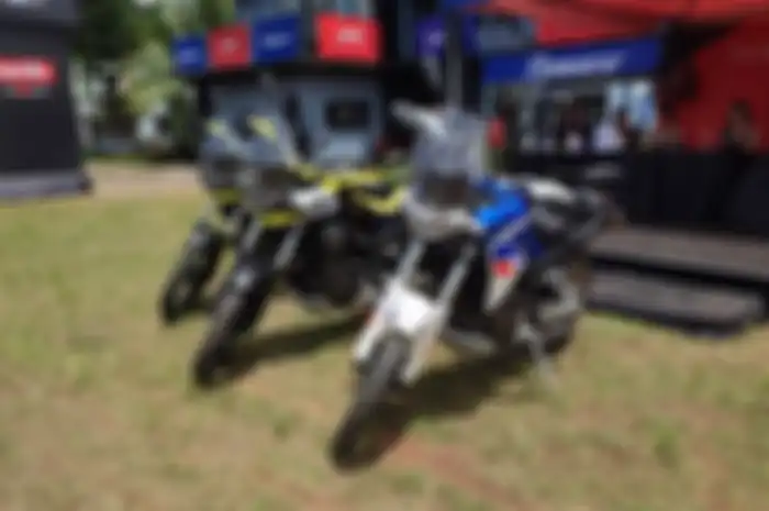 Media test ride motor adventure Aprilia Tuareg 660 di Sector X Tangerang.