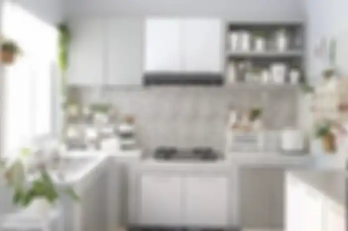 Desain dapur mungil selalu terlihat stylish karena elemen ini. Pantesan aja foto interiornya curi perhatian.