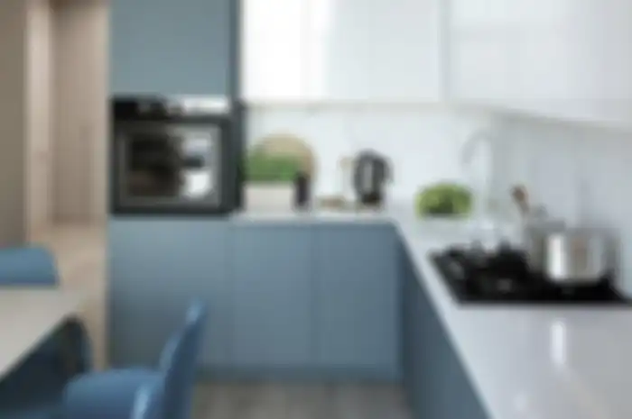 Inilah penyebab foto desain doto dapur mungil jadi sorotan pemilik rumah minimalis. Padahal cuma dipasangi lemari dapur ini.