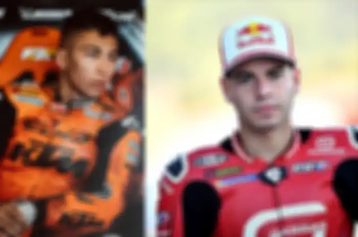 Pembalap MotoGP 2023 yang punya nama belakang sama-sama Fernandez, Raul Fernandez (kiri) dan Augusto Fernandez, ternyata uniknya lagi punya banyak persamaan lainnya