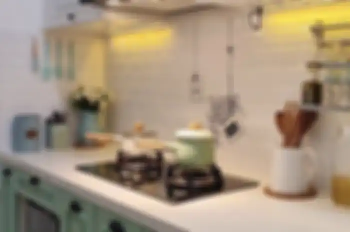 Begini trik desain dapur kotor dengan penampilan yang terlihat aesthetic. Rahasia foto interior rumah minimalis terbongkar.