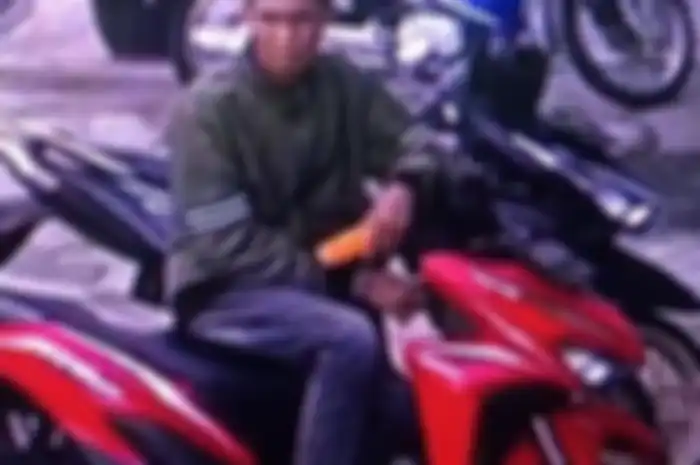 Foto ilustrasi pencurian motor. Maling motor matic Honda Vario beraksi di Gresik.