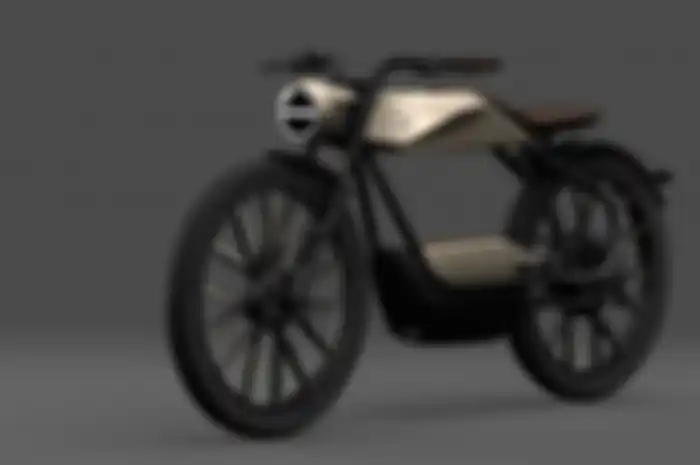 Motor listrik Eysing PF40 punya gaya ala motor custom Boardtracker.