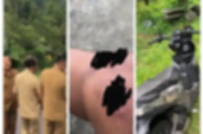 Pemotor Honda BeAT kecelakaan minta oknum PNS tanggung jawab malah diancam kalau viral.