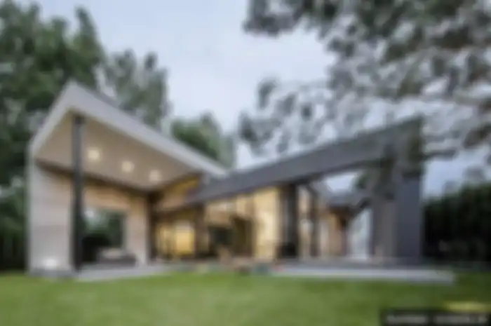 Foto tampilan rumah letter L mampu menawan hati pemilik hunian minimalis. Desain dapur mungilnya dibuat model begini.