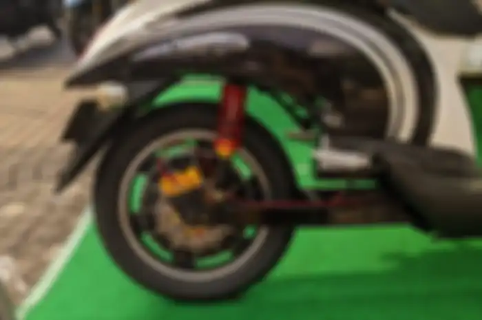 Honda Scoopy Electric di EV Fun Day 2022 di Plaza Timur Gelora Bung Karno