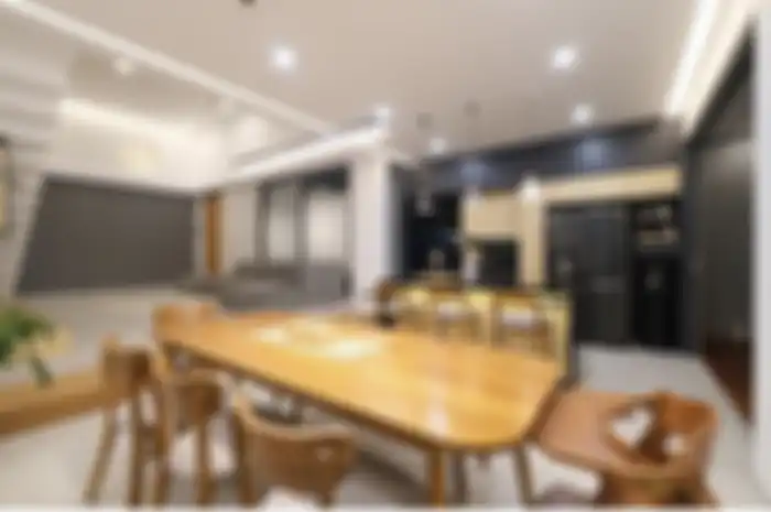 Untuk menyulap foto interior rumah minimalis menjadi aesthetic butuh ketekunan. Desain dapur mungilnya ikut terlihat luas karena ini.