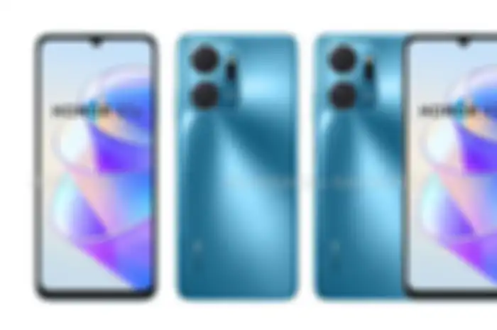 Desain render Honor X7a
