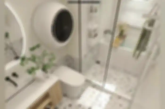 Begini cara sepele yang bikin kamar mandi mungil tetap bersih. Foto interiornya dijamin banjir likes. 