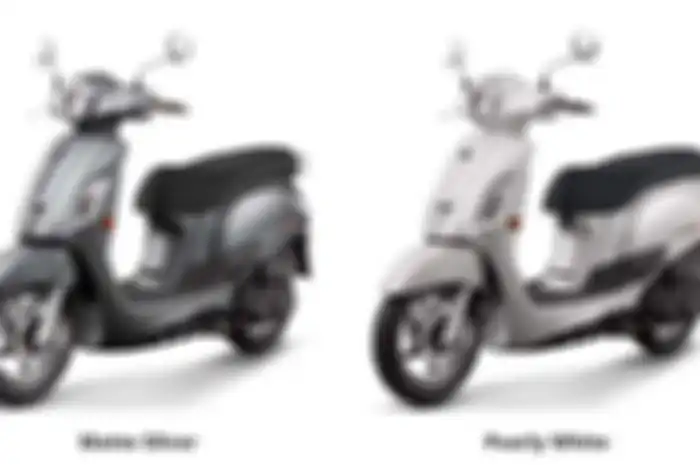 detail tampilan Kymco Like ABS 150i New Vintage.