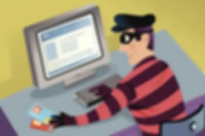 Ilustrasi penipuan online