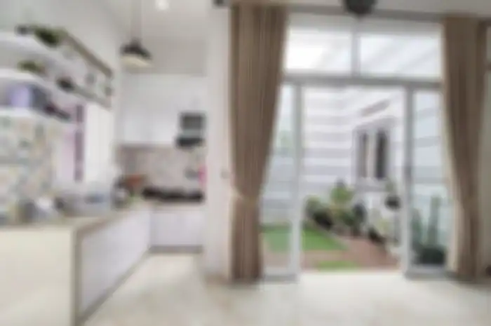 Pemilik rumah. minimalis cukup mengganti warna dekorasi area memasak, foto interior dapur kecil terbukti lebih lapang.