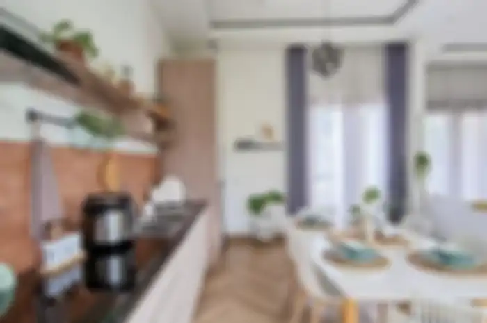Pemilik rumah minimalis wajib tahu. Inilah alasannya foto interior desain dapur sempit selalu lebih aesthetic dibanding ruang lainnya.