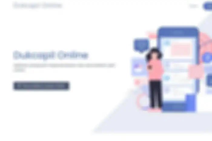 Cara mengurus dokumen kependudukan melalui layanan online Dukcapil.