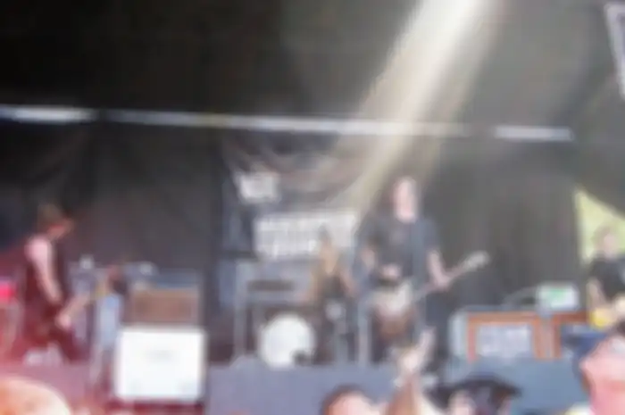 Against Me saat manggung di Vans Warped Tour 2011