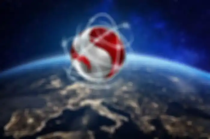 Ilustrasi Snapdragon Satellite, teknologi konektivitas satelit di hp Android buatan Qualcomm dan Iridium.