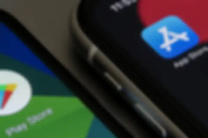 Logo App Store dan Play Store