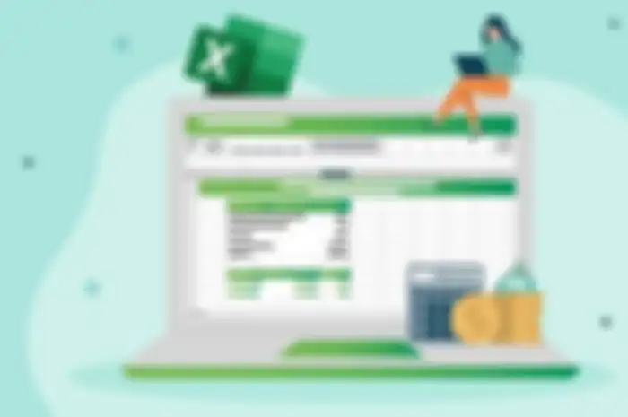 Ilustrasi cara membuat grafik di Microsoft Excel