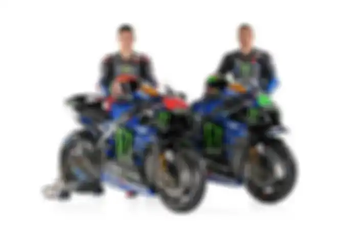 Penyegaran pada livery Monster Energy Yamaha MotoGP di musim balap MotoGP 2023. Warna yang siap perang