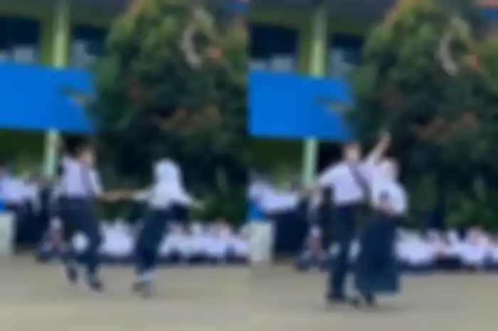 Ramai video dua siswa SMPN 1 Ciawi menari jive yang disebut merusak bangsa.