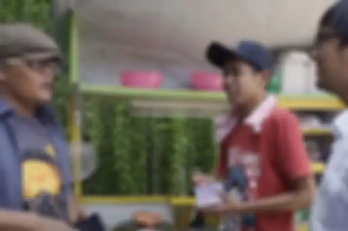 Dede Sunandar saat bertemu Sule dan Andre Taulany