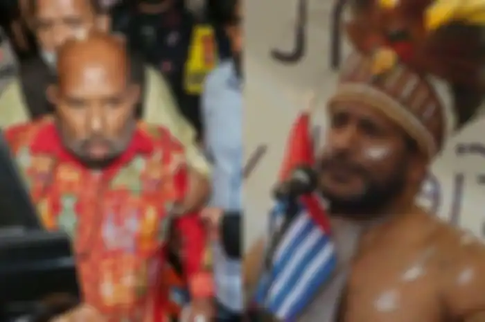 Lukas Enembe dan Benny Wenda