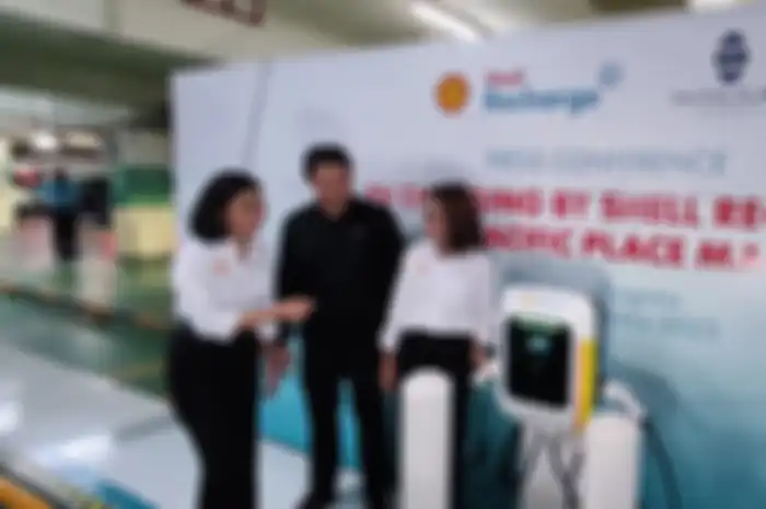 Peluncuran Kolaborasi SPKLU Shell Recharge dengan Mal Pasific Place 