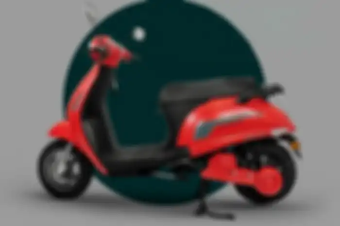 Modelnya mirip Vespa, harga motor listrik Volta Mandala murah banget enggak sampai Rp 20 juta.