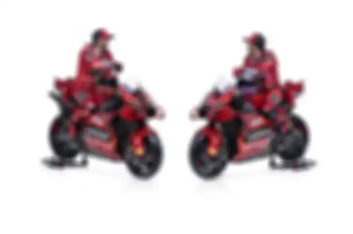 Ducati Lenovo Team untuk MotoGP 2023. Francesco Bagnaia pakai nomor 1 setelah 10 tahun tidak ada nomor utama di MotoGP. 