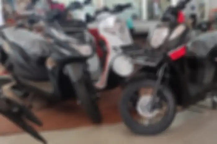 Ilustrasi motor Honda yang jadi incaran maling motor.