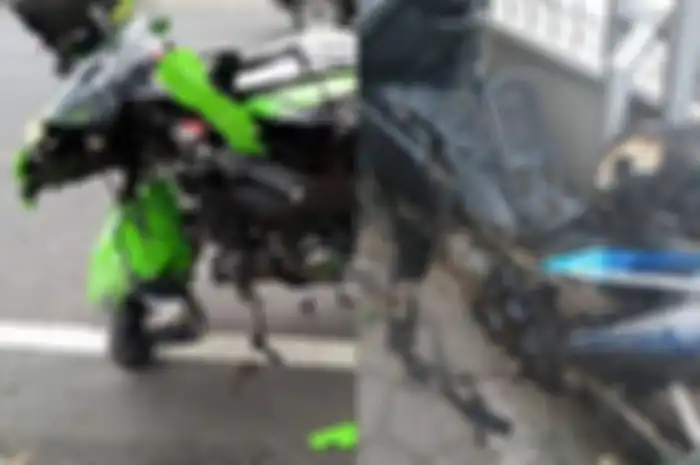 Ilustrasi motor rusak parah, bisa jadi alasan data STNK dihapus selain enggak bayar pajak motor.