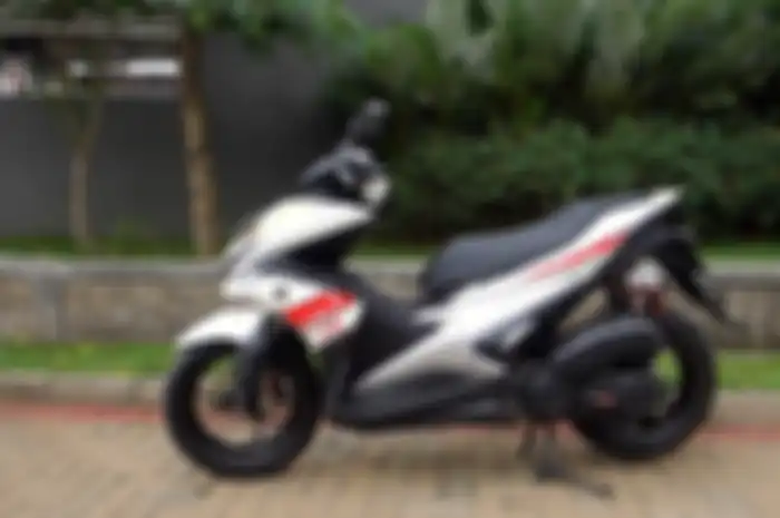 Modifikasi motor Yamaha Aerox.