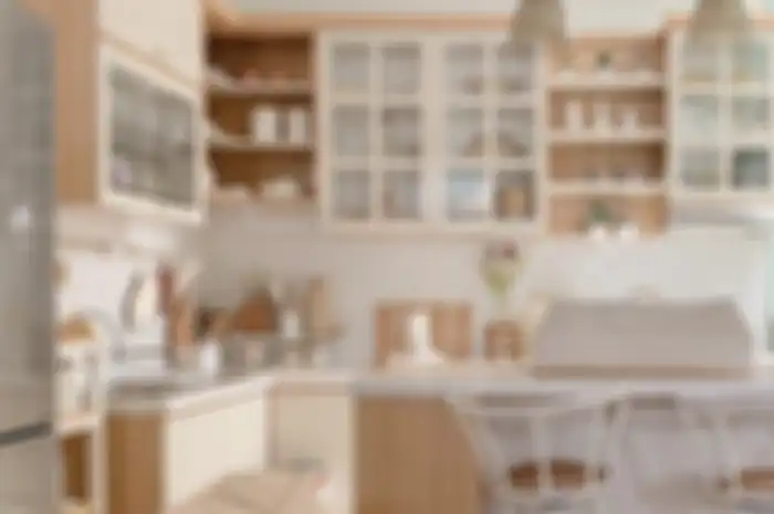 Foto meja dapur mungil yang selalu tampak estetik membuat penasaran pemilik rumah minimalis.