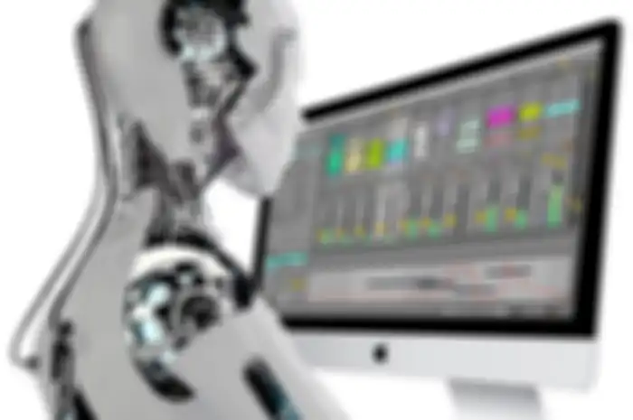 Ilustrasi teknologi Google AI yang mampu mengubah teks menjadi musik
