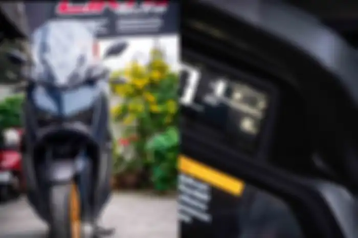 Modifikasi motor Yamaha XMAX ini dari kondisi 0 km alias benar-benar baru.