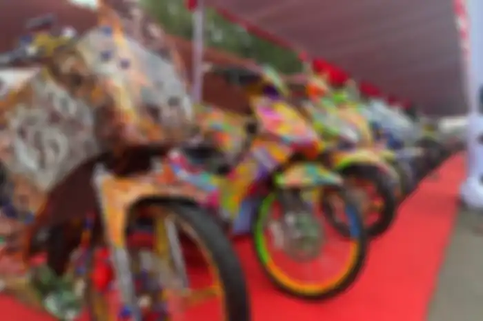 Ilustrasi, modifikasi motor ada aturannya, jika tidak melanggar dendanya Rp 24 juta.