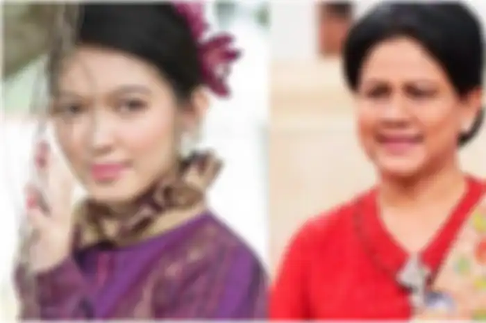 Selvi Ananda dan Iriana Jokowi