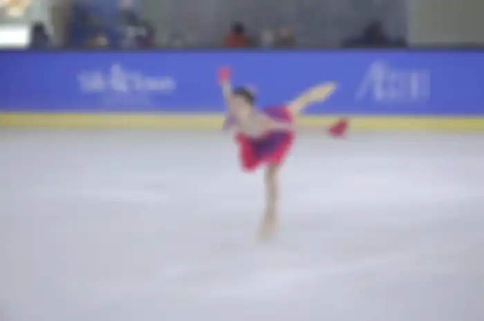 Atlet yang mengikuti kejuaraan Ice Skating Open (IISO) 2023