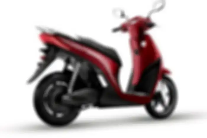 Tampilan belakang motor listrik baru Vinfast