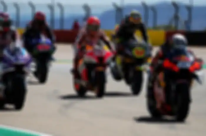 Ilustrasi para pembalap MotoGP. Format akhir pekan MotoGP 2023 setelah ada Sprint Race.