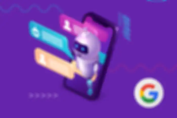 Ilustrasi chatbot AI buatan Google