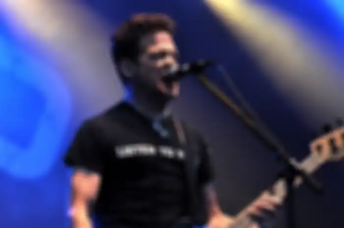 Jason Newsted with his Band Newsted at Rock am Ring 2013.
