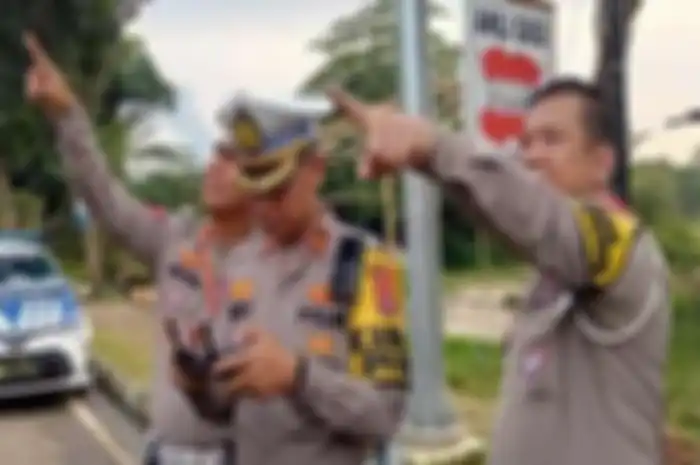 ETLE Drone yang sedang diuji coba Polresta Tangerang