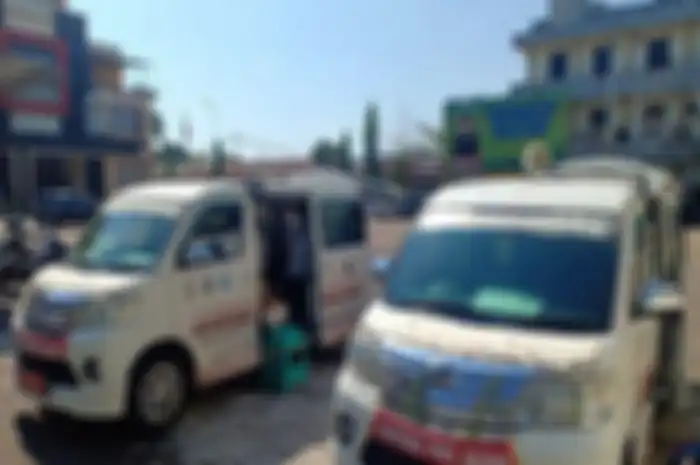 Foto ilustrasi mobil samsat keliling. 