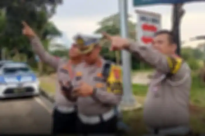 Satlantas Polres Tangerang gukana ETLE Drone untuk merekam pelanggaran yang dilakukan pemotor.
