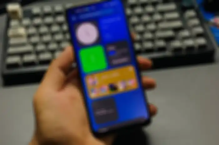 Tampilan Fitur Rak atau Shelf di OPPO Reno8 T