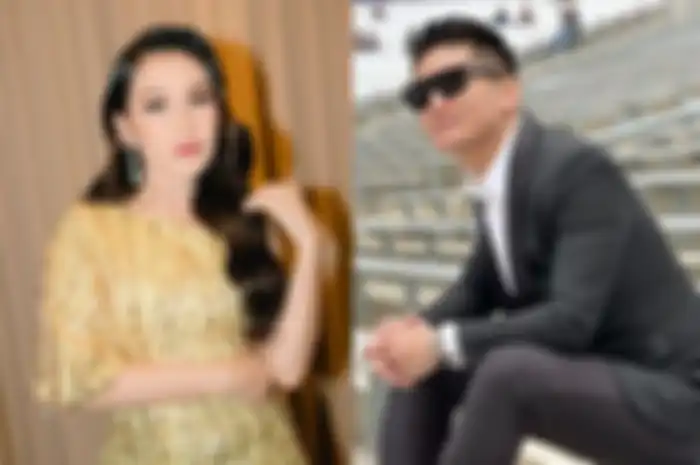 kolase foto Ayu Ting Ting dan Boy William