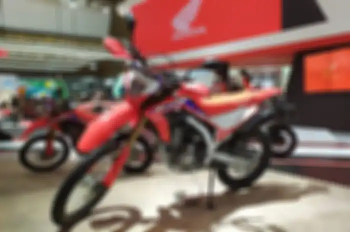 Honda CRF250L motor baru diluncurkan PT AHM di IIMS 2023 di JIEXpo Kemayoran